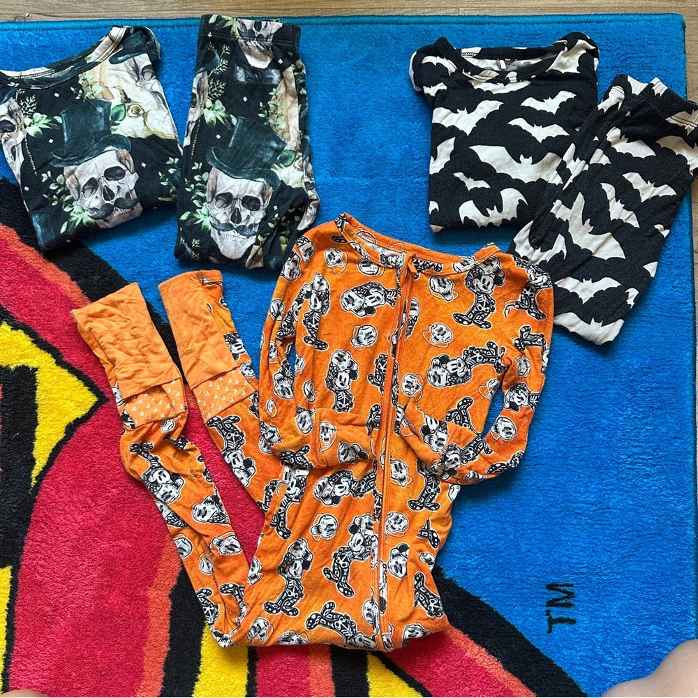 Posh Peanut Halloween PJ Bundle 3T